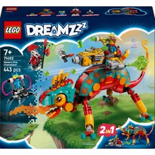 LEGO® Dreamzzz™ Mateo’nun Ateş Bukalemunu 71492 - 7 Yaş ve Üzeri Çocuklar Için Yaratıcı Oyuncak Yapım Seti (443 Parça)