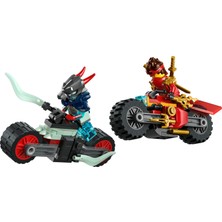 LEGO® Nınjago® Kai’nin Motosiklet Hız Yarışı 71838 - 6+ Çocuklar Için Minifigür Içeren Yaratıcı Oyuncak Yapım Seti (79 Parça)