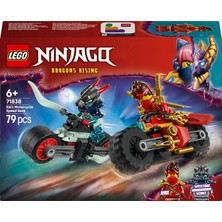 LEGO® Nınjago® Kai’nin Motosiklet Hız Yarışı 71838 - 6+ Çocuklar Için Minifigür Içeren Yaratıcı Oyuncak Yapım Seti (79 Parça)
