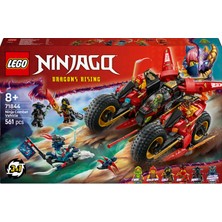 LEGO® Nınjago® Ninja Savaş Aracı 71844 - 8 Yaş ve Üzeri Çocuklar Için Minifigür Içeren 3’ü 1 Arada Oyuncak Yapım Seti (561 Pr)