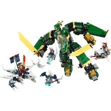 LEGO® Nınjago® Lloyd’un Jet Robotu 71845 - 9+ Çocuklar Için 5 Minifigür & Ejderha Içeren Yaratıcı Oyuncak Yapım Seti (1112 Pr)