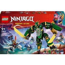 LEGO® Nınjago® Lloyd’un Jet Robotu 71845 - 9+ Çocuklar Için 5 Minifigür & Ejderha Içeren Yaratıcı Oyuncak Yapım Seti (1112 Pr)