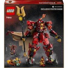 LEGO® Nınjago® Ateş Şövalyesi Robotu 71846 - 14 Yaş ve Üzeri Çocuklar Için Minifigür Içeren Yaratıcı Oyuncak Yapım Seti (996 Pr)