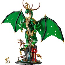 LEGO® Nınjago® Muhafız Ejderha 71847 - 14 Yaş ve Üzeri Için Usta Wu Minifigürü Içeren Yaratıcı Oyuncak Yapım Seti (1650 Parça)