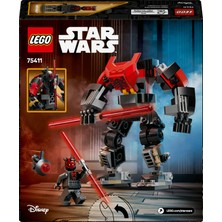 LEGO® Star Wars: Klon Savaşları Darth Maul™ Robotu 75411 - 6 Yaş ve Üzeri Çocuklar Için Yaratıcı Oyuncak Yapım Seti (143 Parça)