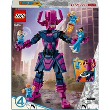 LEGO® ǀ Marvel Fantastik Dörtlü, Galactus Yapım Figürüne Karşı 76316 - 9+ Çocuklar Için Yaratıcı Oyuncak Yapım Seti (427 Parça)