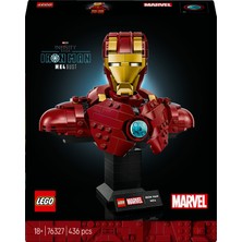 LEGO® ǀ Marvel Iron Man Mk4 Büstü 76327 - Yetişkinler Için Minifigür Içeren Yaratıcı Yapım Seti (436 Parça)