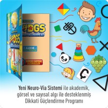 Adeda Yayıncılık Easy Dikkati Güçlendirme Seti 4-7 Yaş A Kitapçığı - Osman Abalı
