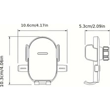 360° Dönebilen Telefon Tutucu Vantuzlu yapışkanlı