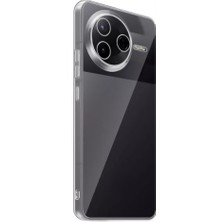 Gpack Xiaomi Poco F7 Pro Uyumlu Kılıf Süper Silikon Kamera Korumalı Şeffaf Renksiz