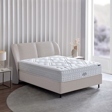 Yataş Marlin 3'lü Yatak, Baza, Başlık Set - Krem