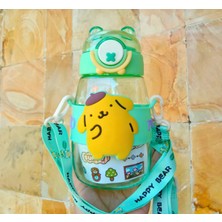 Sanrio Kawaii Pompompurin Kuromi Cinnamoroll Suluk Matara 3D Yapışkanlı Sticker Okul Su Şişesi