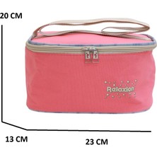 Relaxion 2144-1396 Kore Tarzı Unisex Çocuk Üçlü Set Ilkokul Sırt Çantası - NKT02144-PEMBE-TEKEBAT