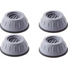  Çamaşır Makinesi Sarsıntı Titreşim Ses Önleyici Kaydırmaz Ayak 4lü Set