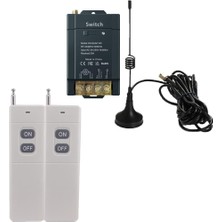 Kablosuz Uzaktan Kumanda Dc 12 - 72 V Rf 1500 Metre 12V Adaptörlü Uzun Mesafe Rf Kapı Kontrol Seti