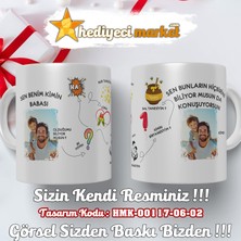 Prens Karakter Temalı Beyaz Kupa Bardak - HMK-00117-06-02