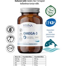Fıtrina Omega-3 Balık Yağı 60 Kapsül