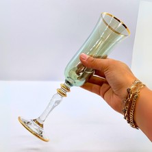 Tırtıl Home Paşabahçe Symphony Kadeh 6'lı Yeşil