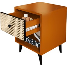 E-Moka Retro Çekmeceli Komodin