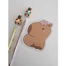 Capybara 2 Kalem ve Kitap Ayracı