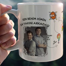 Prens Karakter Temalı Beyaz Kupa Bardak - HMK-00117-07 ve HMK-00117-08