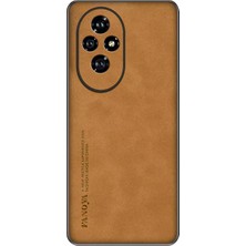 Microcase Honor 200 Için Luxury Leather Series Deri Desenli Plastik Koruma Kılıf - AL8125
