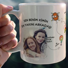 Prens Karakter Temalı Beyaz Kupa Bardak - HMK-00117-07 ve HMK-00117-08