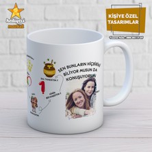 Prens Karakter Temalı Beyaz Kupa Bardak - HMK-00117-07 ve HMK-00117-08
