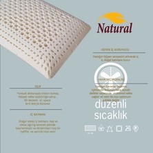 Lateksan Doğal Lateks Yastık 40 x 60 x 14