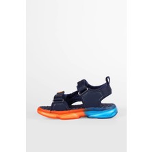 Vicco Jack Erkek Çocuk Lacivert Işıklı Phylon Sandalet