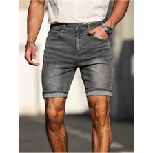 Wkm Regular Fit Erkek Kot Şort