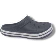 Cflex 22233 Unisex Siyah Beyaz Siyah Sabo Terlik Sandalet