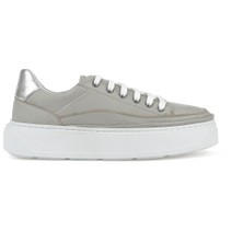 Ziya, Kadın Hakiki Deri Sneaker 1511035Z6200 Açık Gri