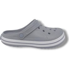 Cflex 22233 Unisex Gri Beyaz Gri Sabo Terlik Sandalet