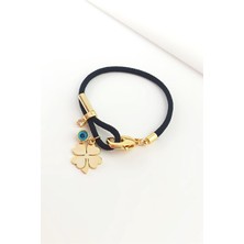 ÇLK Accessories İp Yonca Bileklik TRBILEK7981