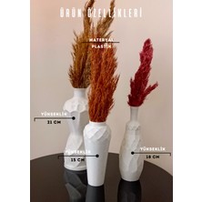 No 127 Vazo Dekoratif Vazo Dekoratif Obje (21-18-15 Cm)