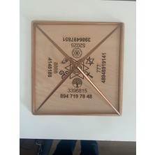 El Yapımı Bakır Enerji Piramidi (Bakır Piramit kare taban 30 cm)