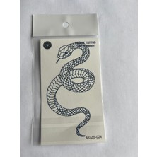 Airbrush Tattoo Vahşi 4 Adet Minimal 11x8 cm 3 Hafta Kalıcı Yarı Kalıcı Geçici Dövme