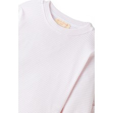 Pink Stripe Pijama Takımı