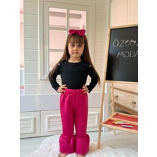 Scuba Fuşya Pantolon Siyah Takım