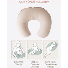 Kitikate Tawky Çok Fonksiyonlu Emzirme Yastığı Pembe
