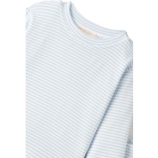 Blue Stripe Pijama Takımı