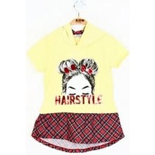 Toontoy Kız Çocuk Haırstyle Pul Palet Elbise