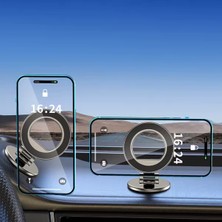 Katlanabilir 360° Dönebilen Ultra Süper Manyetik Araç Içi Telefon Tutucu