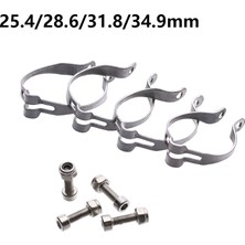 Pengfushop2 31,8 mm Tarzı 4 Boyutları Bisiklet Fren Vites Kablosu Tüp Paslanmaz Çelik Bisiklet Durdurma Hattı Kelepçe Cle Toka Tel Sabit Halka Bisiklet Parçaları (Yurt Dışından)