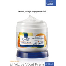 Avon Care Tropical Fruits Ananas, Mango ve Papaya Özlü El ve Vücut Kremi 400 ml