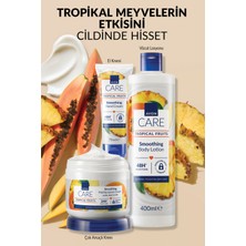 Avon Care Tropical Fruits Ananas, Mango ve Papaya Özlü El ve Vücut Kremi 400 ml