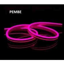CT-4455 12 V Neon LED Hortum Pembe Renk