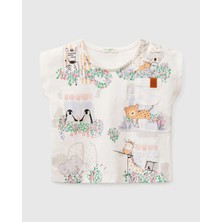 United Colors Of Benetton Kız Bebek Tsihrt 105X 1/18 Ay