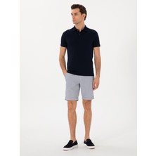 Cacharel Erkek Lacivert Slim Fit Pamuk Polo Yaka T-Shirt 50300716-VR033